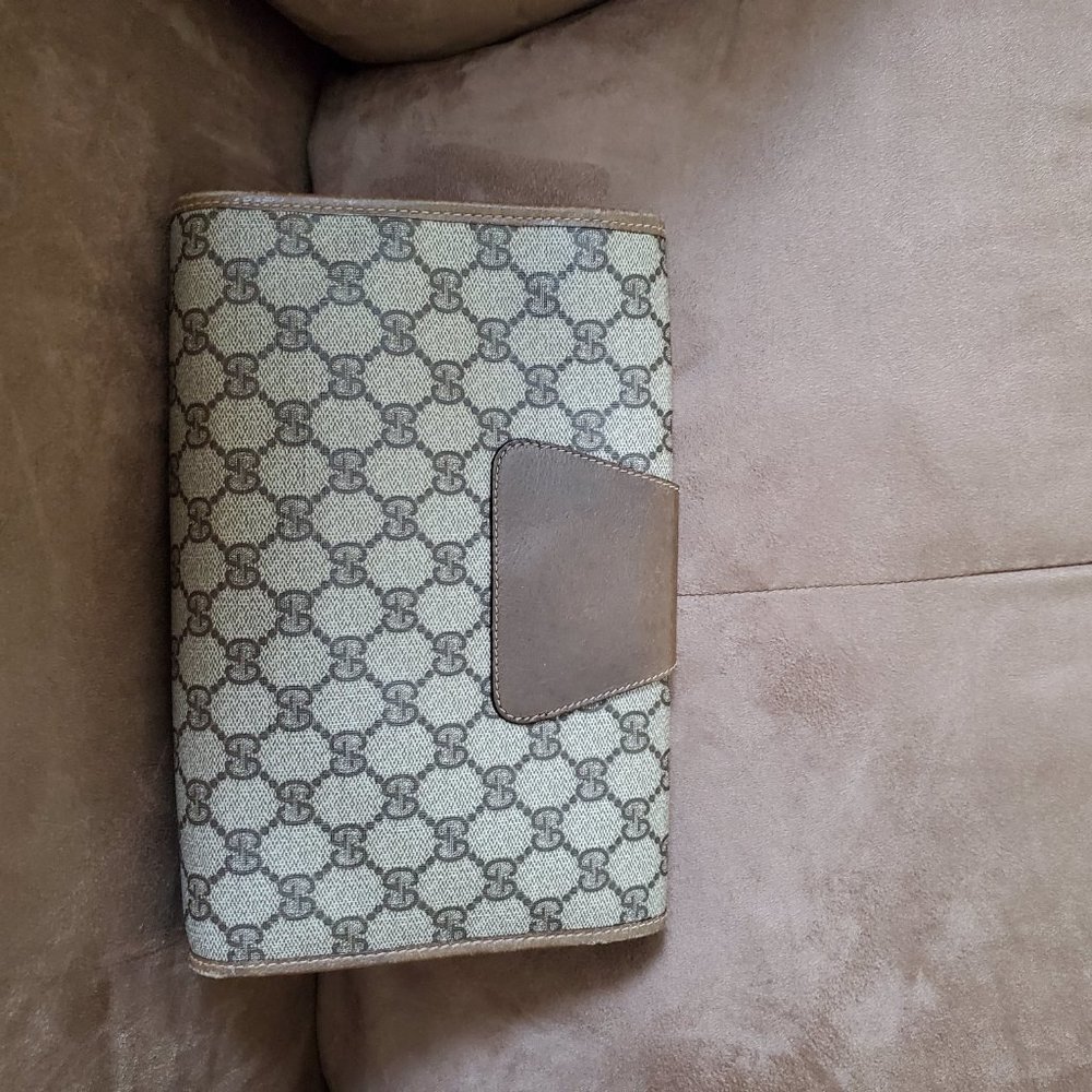 Vintage Gucci Clutch Cosmetic Handbag Authentic - Picture 2 of 13